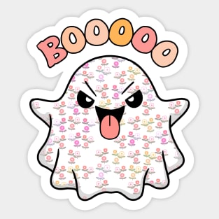 Boo! Halloween Cute Ghost Sticker